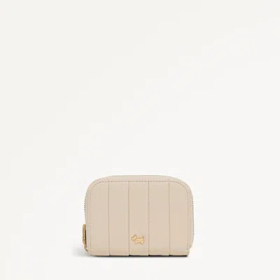 Radley London Salt Small Zip Around Purse In White