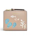 Radley London Sea Swimming Small Bifold Wallet In Tower Bridge