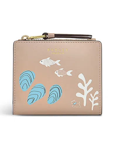 Radley London Sea Swimming Small Bifold Wallet In Tower Bridge