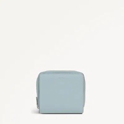 Radley London Seafoam Medium Zip Around Purse In Green