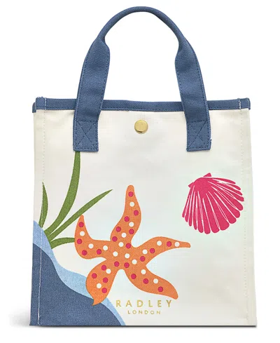 Radley London Seas The Day Small Grab In Blue