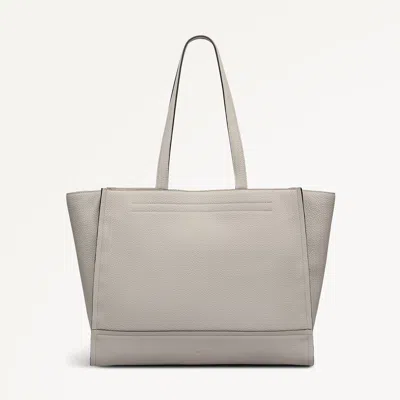 Radley London Shell Medium Ziptop Tote Bag In White