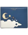 RADLEY LONDON SHOOT FOR THE MOON SMALL LEATHER CARDHOLDER