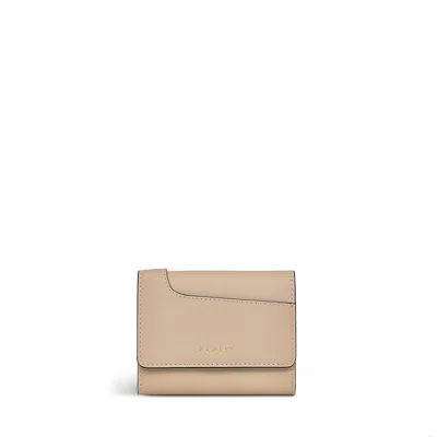 Radley London Silt Beige Leather Trifold Purse