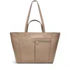 Radley London Silt Leather Beige Tote Bag In Brown