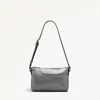 Radley London Silver Mini Ziptop East-west Shoulder Bag