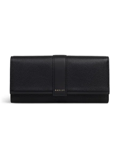 Radley London Sloane Mews Flap Over Wallet In Black
