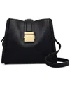 Radley London Sloane Mews Medium Leather Zip Top Crossbody In Black