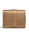 Radley London Sloane Mews Metallic Mini Flap Over Wallet In Brown