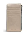 Radley London Sloane Mews Metallic Zip Top Wallet In Neutral