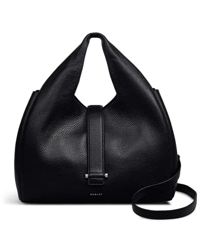 Radley London Sloane Street Small Zip Top Satchel Bag In Black