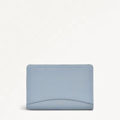 Radley London Medium Zip Smoke Blue Purse