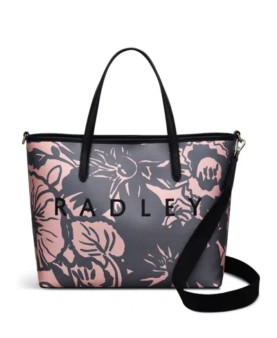 Radley London Southwell Gardens Floral Medium Grab Bag In Black