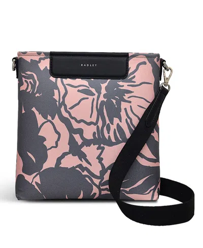 Radley London Southwell Gardens Floral Small Crossbody Bag In Black