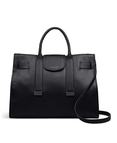 Radley London St Pancras Lane Large Open Top Grab Bag In Black