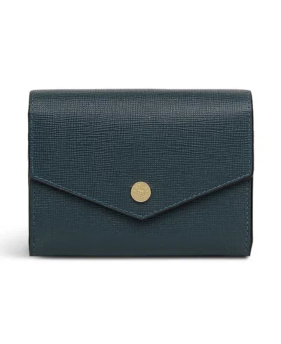 Radley London St Pancras Lane Mini Flap Over Wallet In Blue