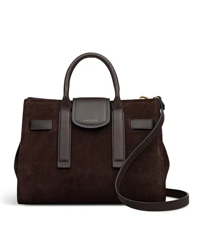 Radley London St Pancras Lane Small Open Top Grab Bag In Brown