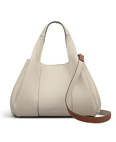 Radley London Stanhope Square Small Zip Top Grab Bag In Neutral