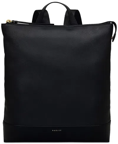 Radley London Suffolk Road Medium Zip-top Backpack In Black
