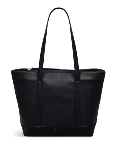 Radley London Suffolk Road Medium Zip Top Grab Bag In Black