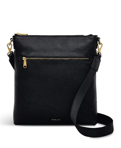 Radley London Sunny Dene Small Ziptop Crossbody Bag In Black