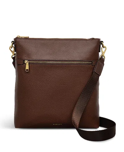 Radley London Sunny Dene Small Ziptop Crossbody Bag In Walnut