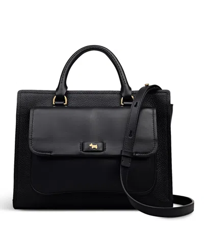 Radley London Talbot Way Small Zip Top Grab Handbag In Black