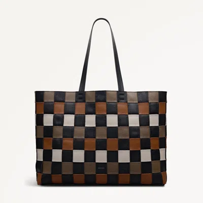 Radley London The Abbey - Patchwork Extra Large Open Top Tote Black - 113093 In Multi