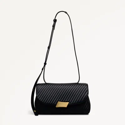 Radley London Black Medium Flapover Cross Body Bag
