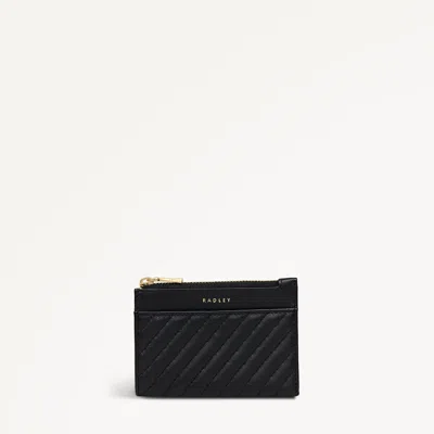 Radley London Black Small Zip Card & Coin Holder