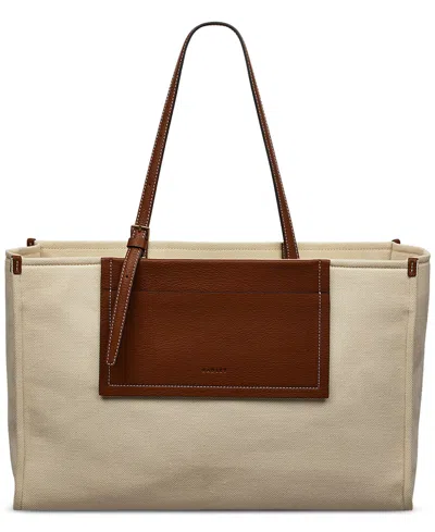 Radley London The Burlington Large Canvas Tote In Natural