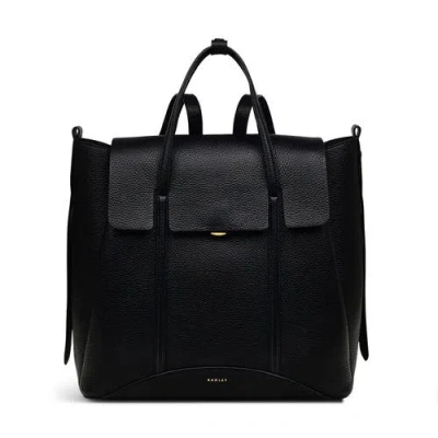 Radley London The Chancery Medium Flapover Backpack In Black