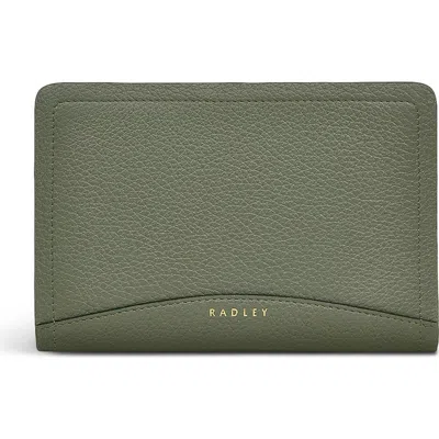 Radley London The Chancery Medium Zip Around Wallet In Dark Olive