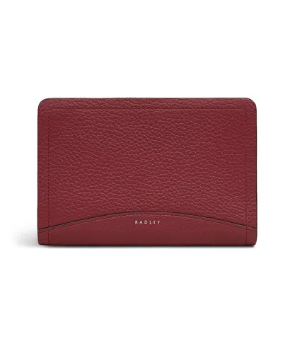 Radley London The Chancery Zip Around Wallet In Burgundy