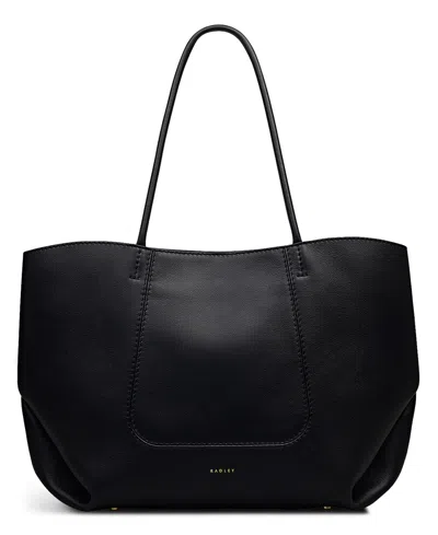 Radley London The Compton Extra Large Zip Top Shoulder Bag In Black