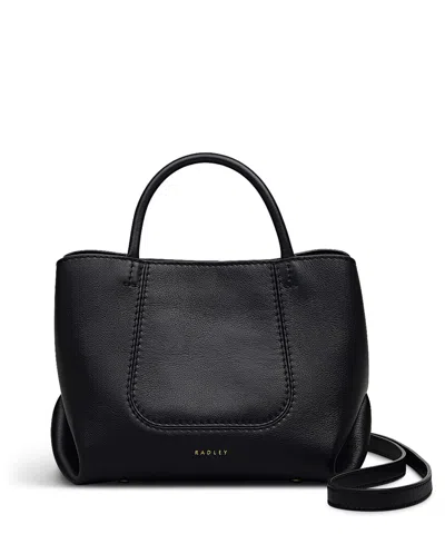 Radley London The Compton Small Zip Top Grab Bag In Black