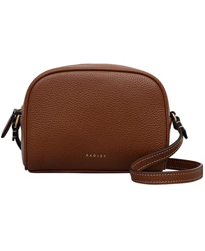 Radley London The Daily Small Zip Around Cross Body Handbag In Brown