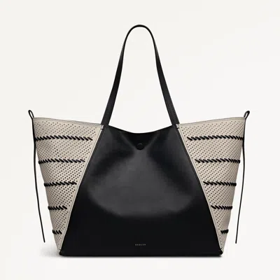 Radley London The Delphine - Perforated Extra Large Open Top Tote Black - 113518