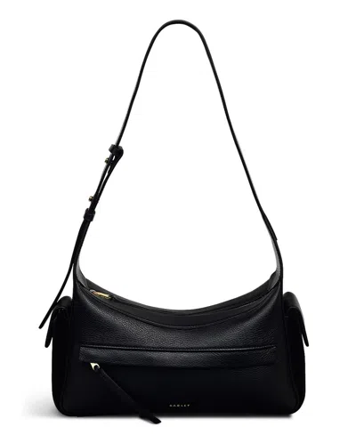 Radley London The Fitzrovia Small Zip Top Shoulder Bag In Black
