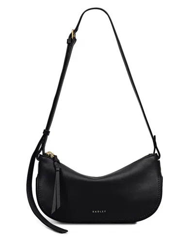 Radley London The Iris Small Zip Top Crossbody Bag In Black