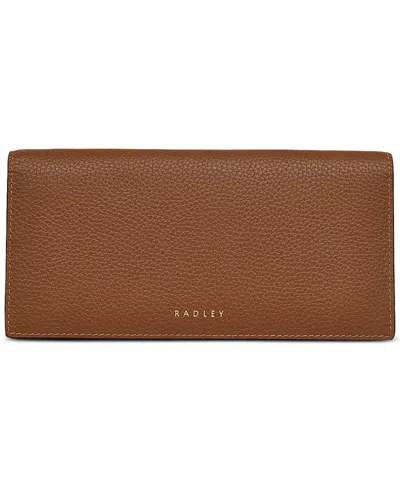 Radley London The Rathbone Large Leather Bifold Wallet In Saddle