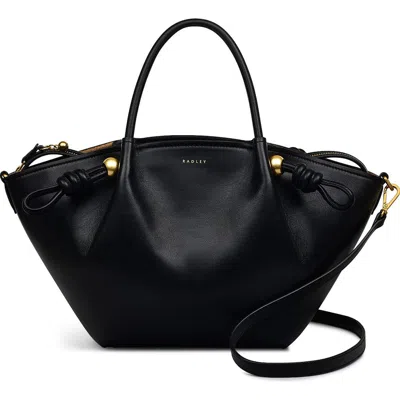 Radley London The Romilly Medium Ziptop Satchel Bag In Black