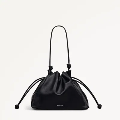 Radley London The Roxburgh Medium Drawstring Cross Body Black - 113069