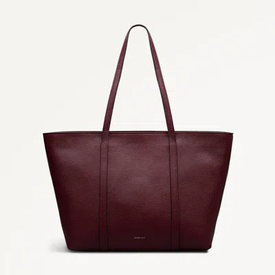 Radley London The Weekly Large Open Top Tote Dark Cherry - 113053