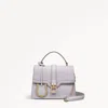 Radley London Thistle Leather Grab Bag Purple