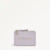 Radley London Kentucky Derby Leather Ziptop Coin Wallet In Brown