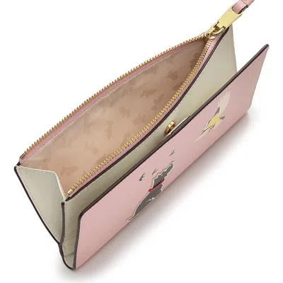 Radley London Time To Soar Leather Wallet In Pink