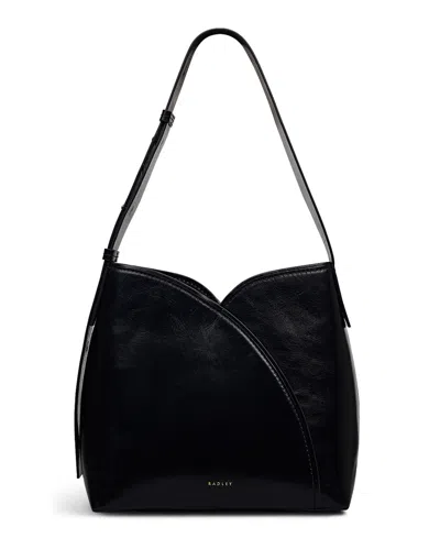 Radley London Tulip Street Small Open Top Shoulder Bag In Black