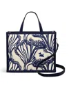 Radley London Under Sea Small Zip Top Grab Bag In Blue