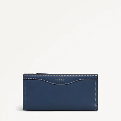 Radley London Utility Large Bifold Wallet In Blue